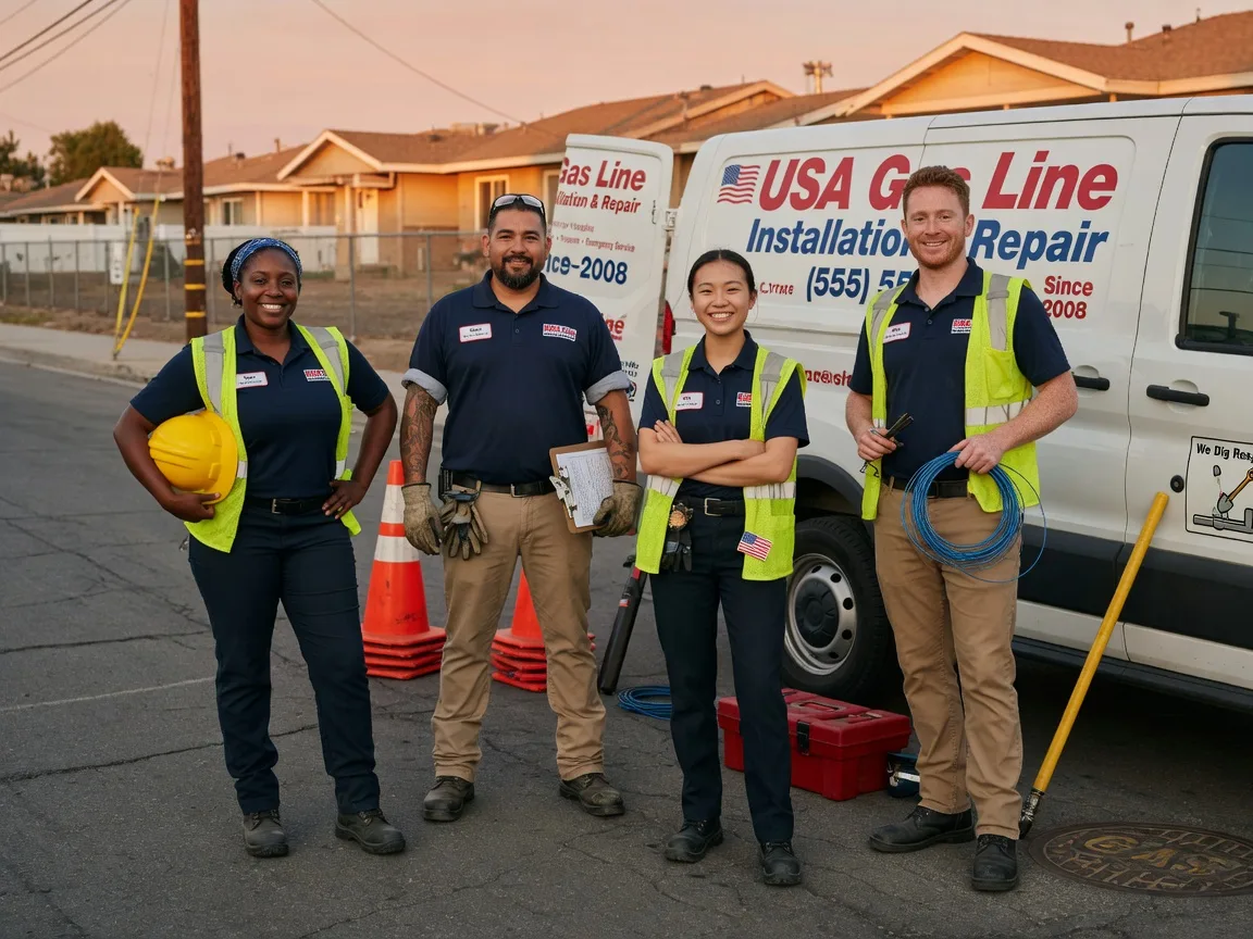 Gas Line Installation company in Aspers, PA